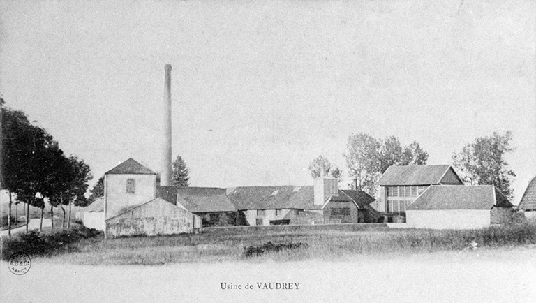 Usine de Vaudrey. © Laurent  Poupard (reproduction) / Région Bourgogne-Franche-Comté, Inventaire du patrimoine - 1988