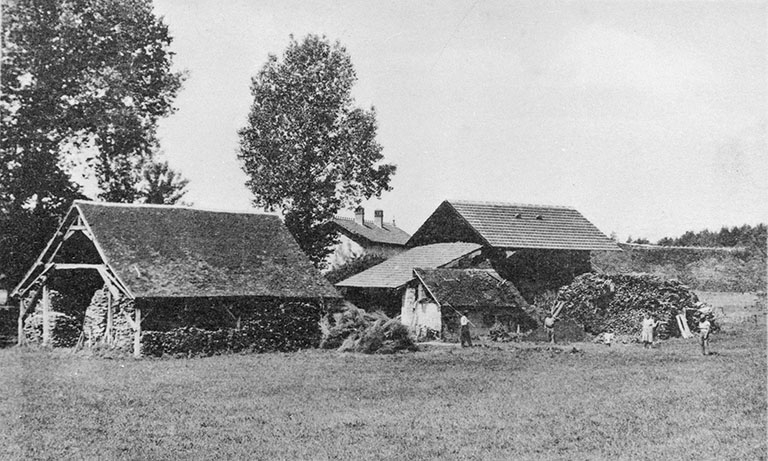 Santans (Jura) - La Tuilerie. © Yves  Sancey (reproduction), G. Karrer / Région Bourgogne-Franche-Comté, Inventaire du patrimoine - 1988