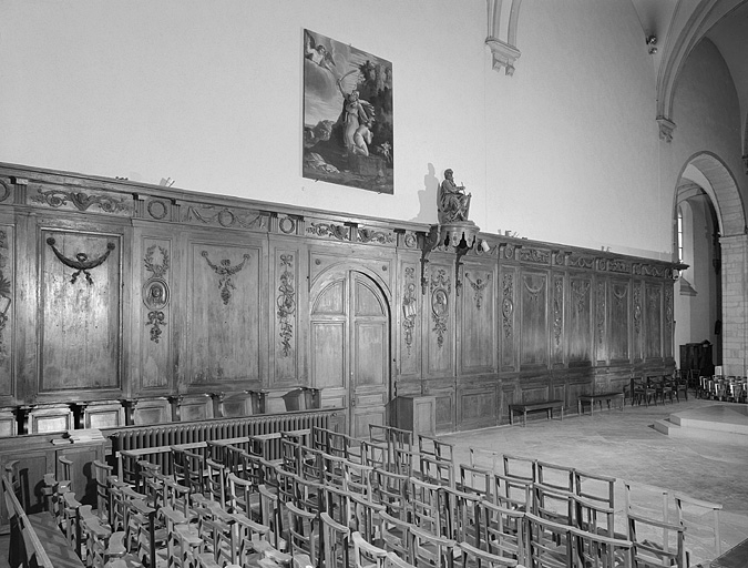 Vue générale du côté sud. © Yves Sancey / Région Bourgogne-Franche-Comté, Inventaire du patrimoine - 1988