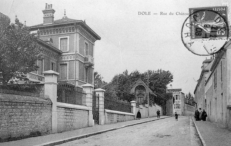 Dole - Rue du Château d'eau. © Laurent  Poupard (reproduction) / Région Bourgogne-Franche-Comté, Inventaire du patrimoine - 1989