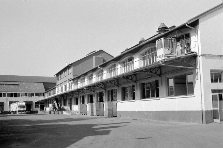 Atelier de fabrication (E, F, G), depuis l'est. © Laurent Poupard / Région Bourgogne-Franche-Comté, Inventaire du patrimoine - 1989