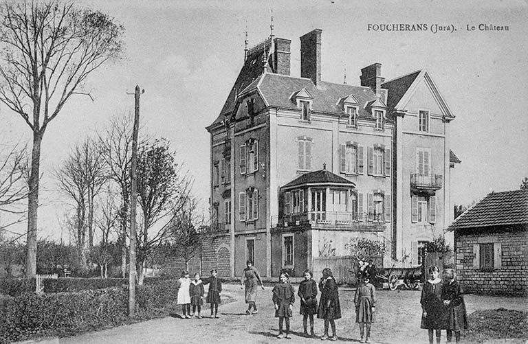 Foucherans (Jura). Le Château. © Laurent  Poupard (reproduction) / Région Bourgogne-Franche-Comté, Inventaire du patrimoine - 1989 Foucherans (Jura). Le Château. © Laurent  Poupard (reproduction) / Région Bourgogne-Franche-Comté, Inventaire du patrimoine - 1989
