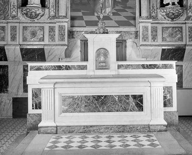 Vue de face. © Jérôme Mongreville / Région Bourgogne-Franche-Comté, Inventaire du patrimoine - 1989