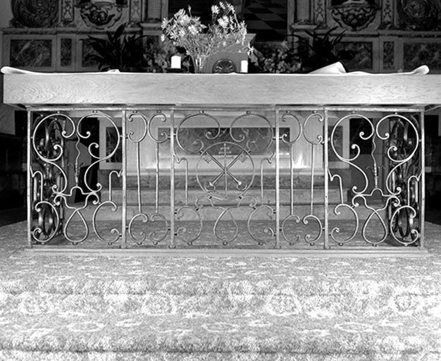 Vue de la partie centrale. © Jérôme Mongreville / Région Bourgogne-Franche-Comté, Inventaire du patrimoine - 1989