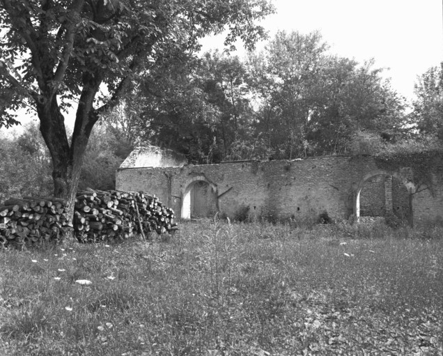 Ruines de la halle à charbon est en 1989. © Yves Sancey / Région Bourgogne-Franche-Comté, Inventaire du patrimoine - 1989