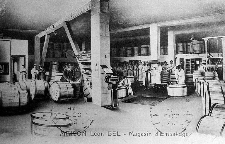 Maison Léon Bel - Magasin d'emballage. © Laurent Poupard / Région Bourgogne-Franche-Comté, Inventaire du patrimoine - 1990