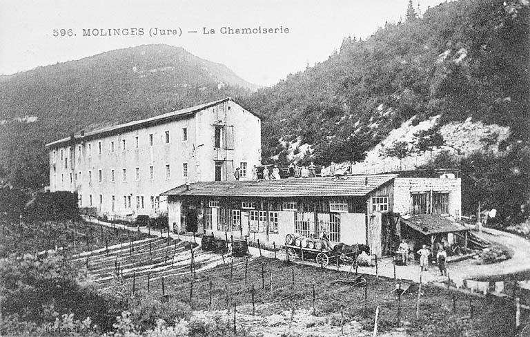 Molinges (Jura) - La Chamoiserie. © Jérôme  Mongreville (reproduction) / Région Bourgogne-Franche-Comté, Inventaire du patrimoine - 1990