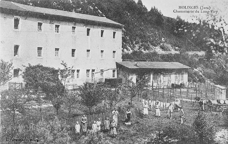 Molinges (Jura) - Chamoiserie du Long-Viry. © Jérôme  Mongreville (reproduction) / Région Bourgogne-Franche-Comté, Inventaire du patrimoine - 1990