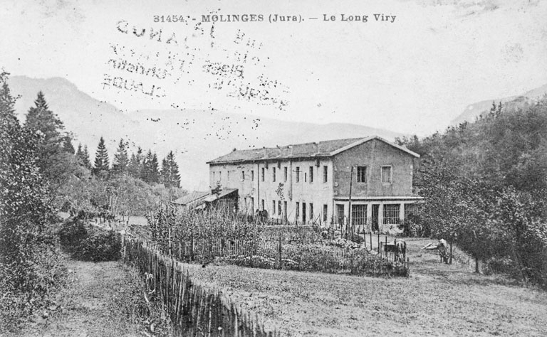 Molinges (Jura). - Le Long Viry. © Jérôme  Mongreville (reproduction) / Région Bourgogne-Franche-Comté, Inventaire du patrimoine - 1990