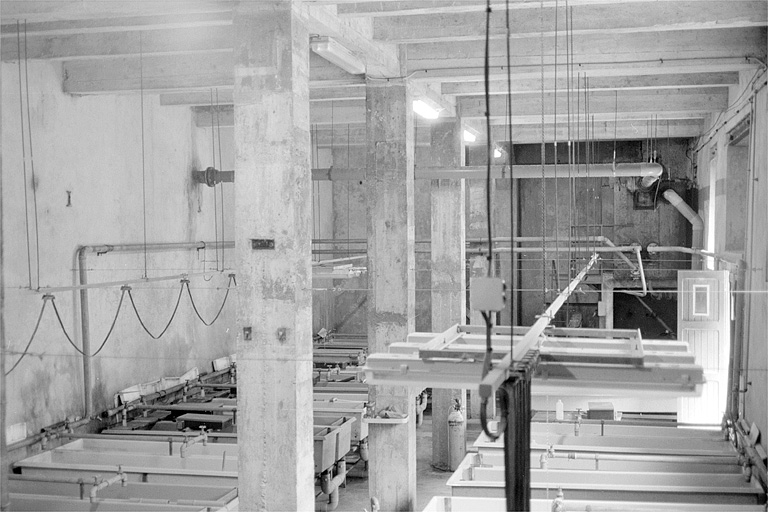 Intérieur de la salle d'incubation. © Laurent Poupard / Région Bourgogne-Franche-Comté, Inventaire du patrimoine - 1990
