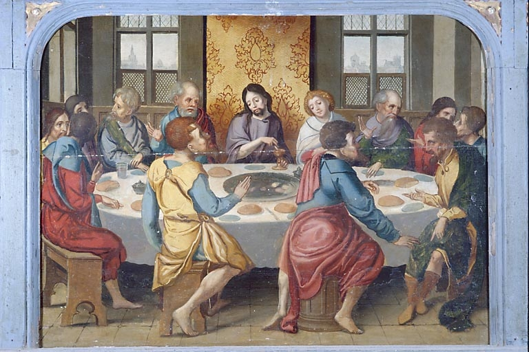 La Cène. © Jérôme Mongreville / Région Bourgogne-Franche-Comté, Inventaire du patrimoine - 1990