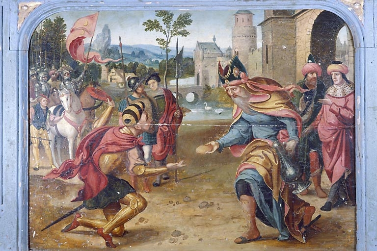 Le sacrifice de Melchisedech. © Jérôme Mongreville / Région Bourgogne-Franche-Comté, Inventaire du patrimoine - 1990