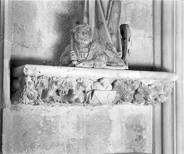 Grande console orientale : vue d'ensemble. © Jérôme Mongreville / Région Bourgogne-Franche-Comté, Inventaire du patrimoine - 1990