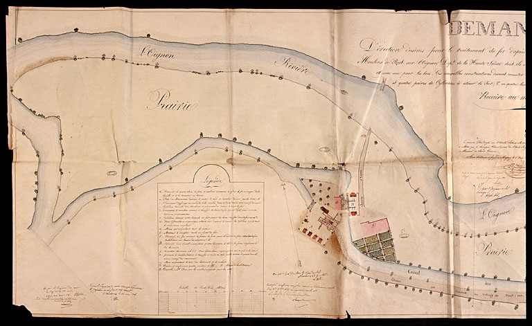 [Projet de l'usine à fer de Pont-sur-l'Ognon], © Daniel Lebée / Région Bourgogne-Franche-Comté, Inventaire du patrimoine - 1990
