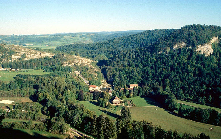 Vue d'ensemble du site. © Jérôme Mongreville / Région Bourgogne-Franche-Comté, Inventaire du patrimoine - 1991