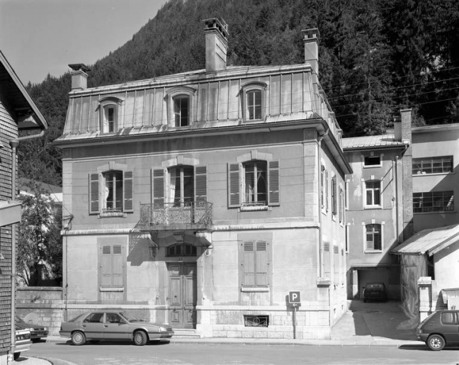 Site ancien : façade antérieure du logement. © Jérôme Mongreville / Région Bourgogne-Franche-Comté, Inventaire du patrimoine - 1991
