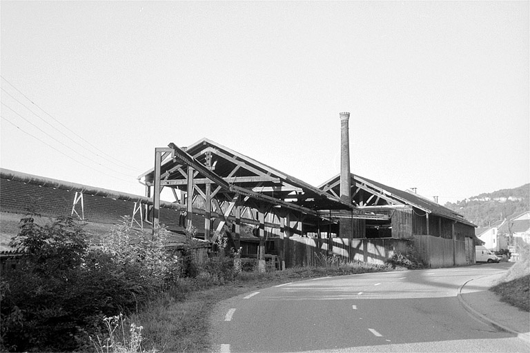 Scierie. © Laurent Poupard / Région Bourgogne-Franche-Comté, Inventaire du patrimoine - 1991