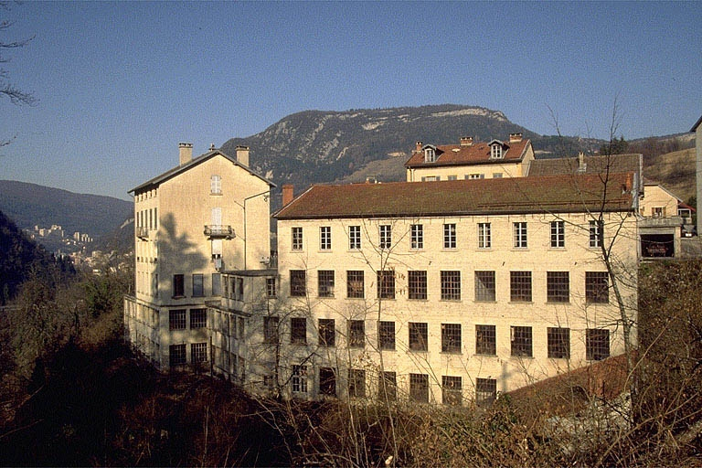 Usine vue du sud. © Laurent Poupard / Région Bourgogne-Franche-Comté, Inventaire du patrimoine - 1991