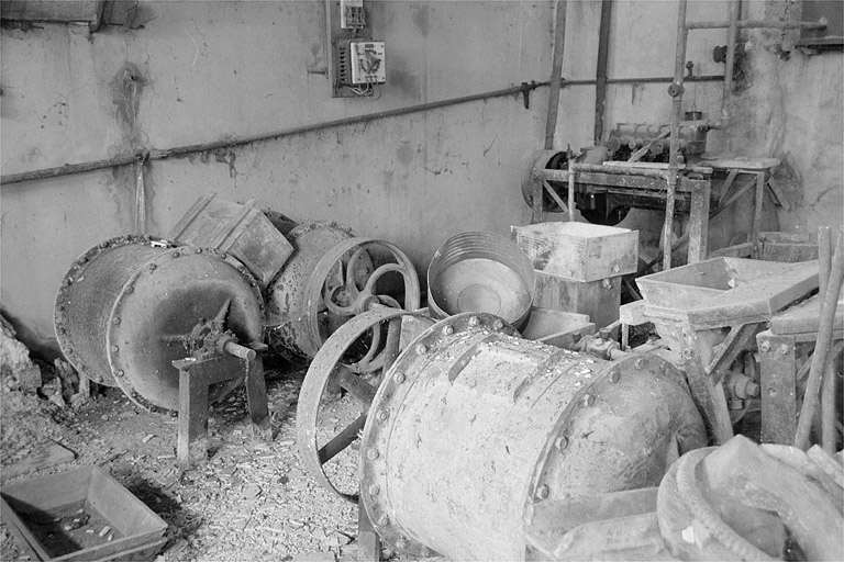 Moteurs électriques des équipes. © Laurent Poupard / Région Bourgogne-Franche-Comté, Inventaire du patrimoine - 1991