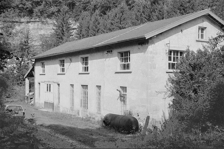 Centrale hydroelectrique. © Laurent Poupard / Région Bourgogne-Franche-Comté, Inventaire du patrimoine - 1991