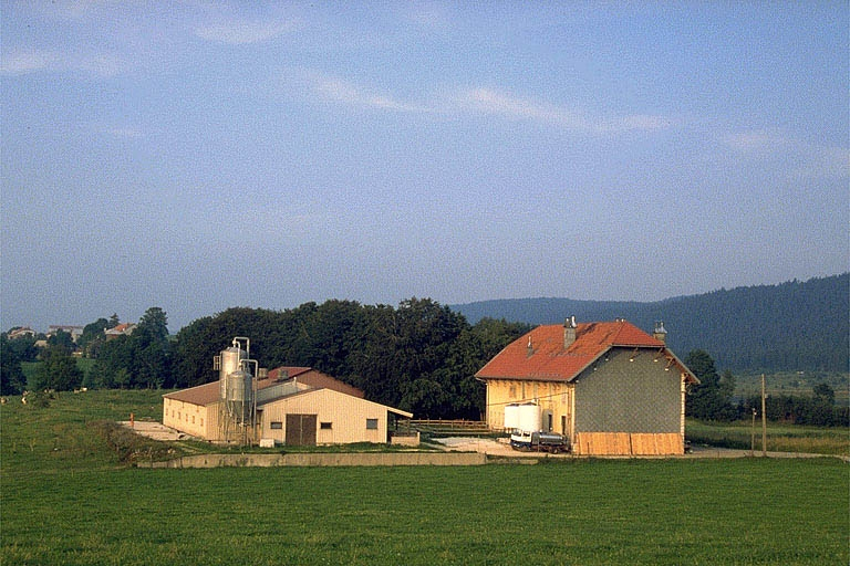 Vue d'ensemble. © Laurent Poupard / Région Bourgogne-Franche-Comté, Inventaire du patrimoine - 1991
