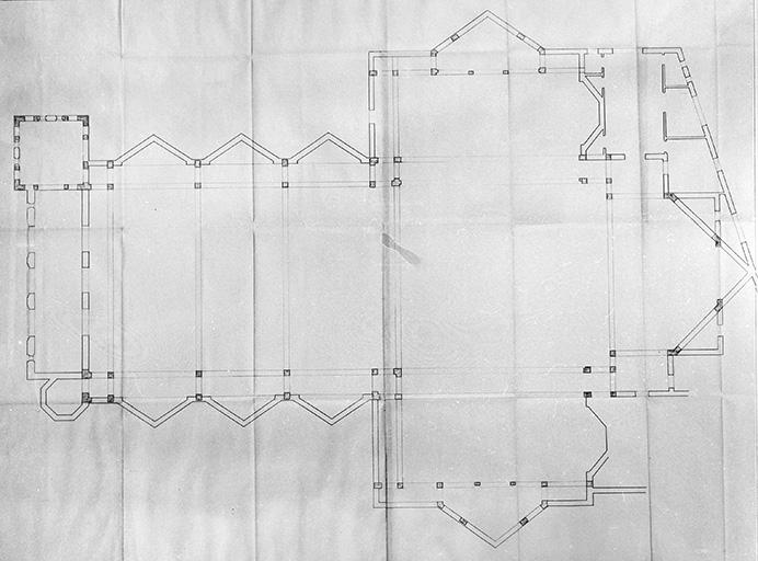 Plan. © Jérôme Mongreville / Région Bourgogne-Franche-Comté, Inventaire du patrimoine - 1992