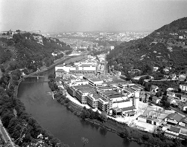 Usine A depuis le sud. © Yves Sancey / Région Bourgogne-Franche-Comté, Inventaire du patrimoine - 1992