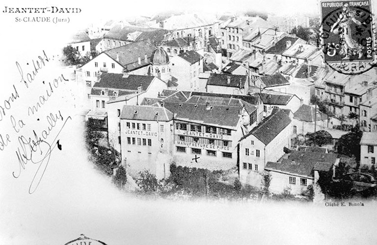 Jeantet-David. St-Claude (Jura) [vue d'ensemble depuis l'ouest]. © Jérôme  Mongreville (reproduction) / Région Bourgogne-Franche-Comté, Inventaire du patrimoine - 1992