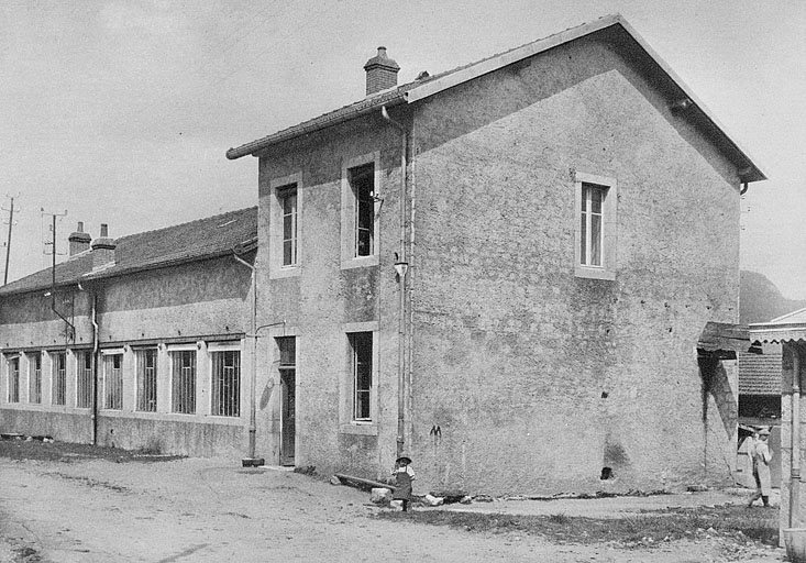 La Tournerie ouvrière, Société coopérative de production à Lavans-les-St-Claude, début des années 1920. © Jérôme  Mongreville (reproduction) / Région Bourgogne-Franche-Comté, Inventaire du patrimoine - 1992