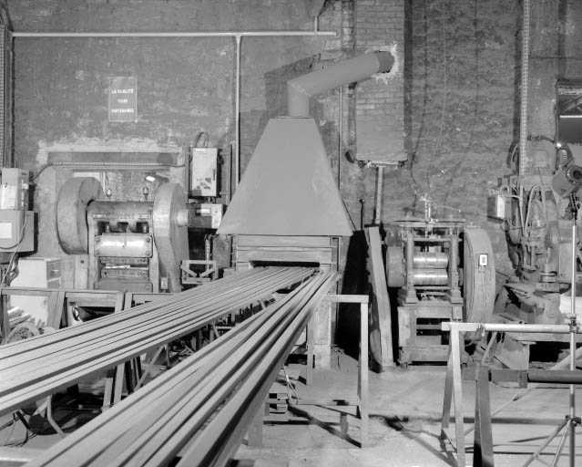 Atelier de préparation des soies. © Yves Sancey / Région Bourgogne-Franche-Comté, Inventaire du patrimoine - 1992