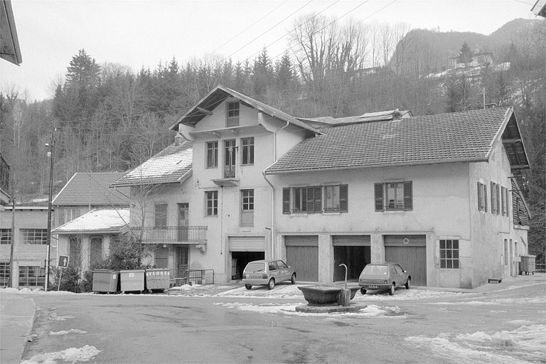 Minoterie et logements. © Laurent Poupard / Région Bourgogne-Franche-Comté, Inventaire du patrimoine - 1992