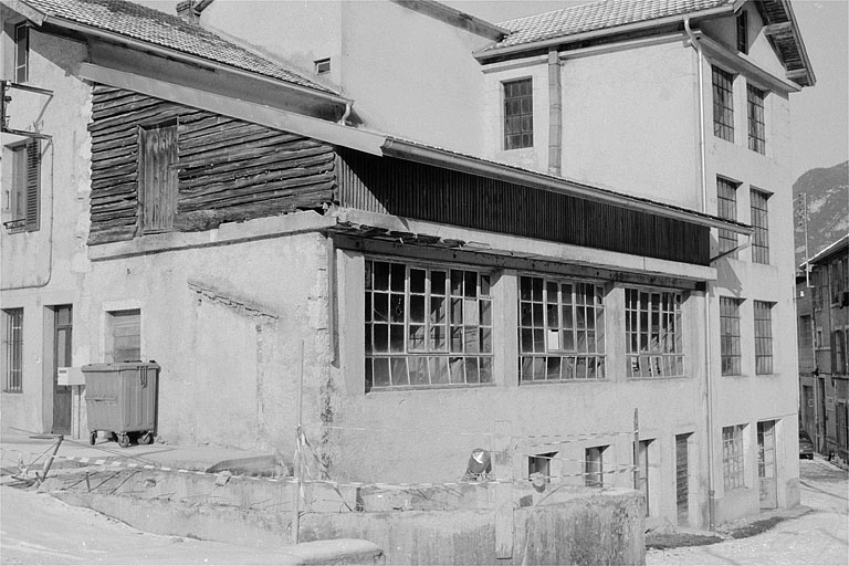 Minoterie et atelier désaffecté. © Laurent Poupard / Région Bourgogne-Franche-Comté, Inventaire du patrimoine - 1992