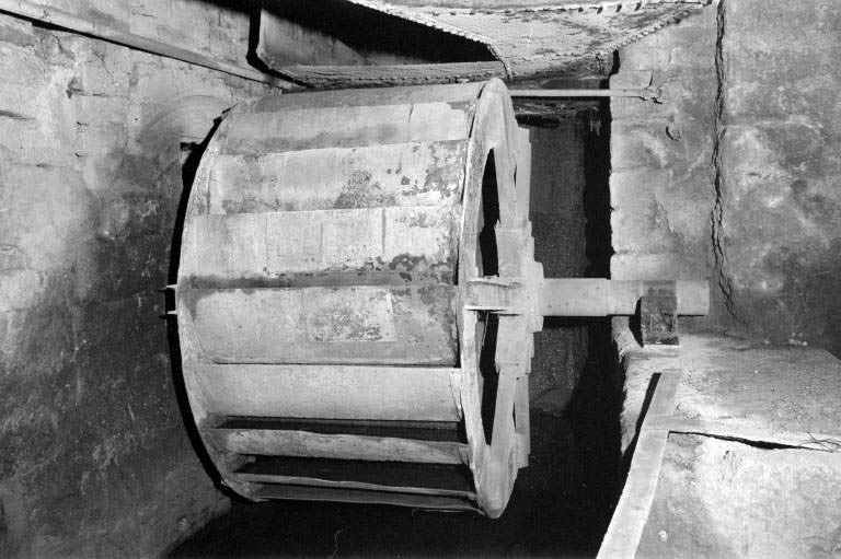 Roue en dessus. © Laurent Poupard / Région Bourgogne-Franche-Comté, Inventaire du patrimoine - 1992