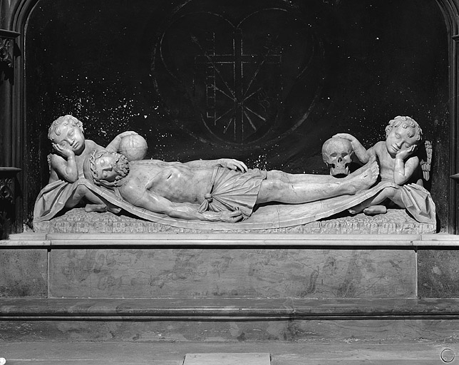 Le Christ mort : vue de face. © Yves Sancey / Région Bourgogne-Franche-Comté, Inventaire du patrimoine - 1992