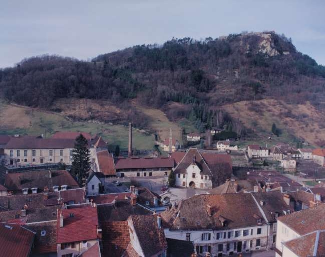  saline ; établissement thermal © Yves Sancey / Région Bourgogne-Franche-Comté, Inventaire du patrimoine - 1993