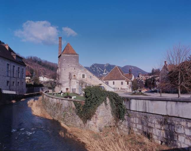  établissement thermal saline © Yves Sancey / Région Bourgogne-Franche-Comté, Inventaire du patrimoine - 1993