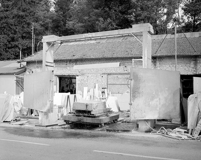 Scie à fil Ravet. © Yves Sancey / Région Bourgogne-Franche-Comté, Inventaire du patrimoine - 1993