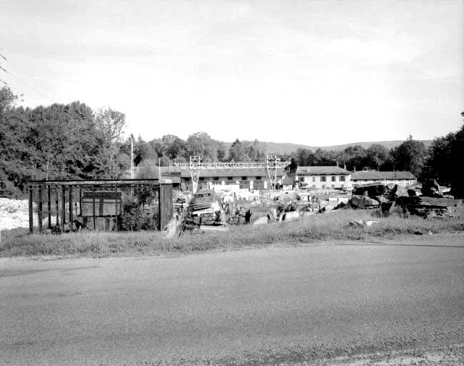 Vue d'ensemble depuis l'ouest. © Yves Sancey / Région Bourgogne-Franche-Comté, Inventaire du patrimoine - 1993