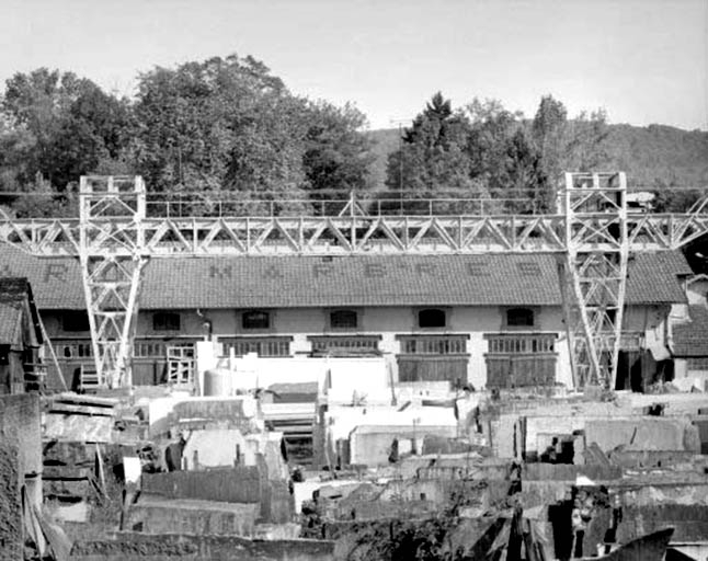 Scierie vue de face. © Yves Sancey / Région Bourgogne-Franche-Comté, Inventaire du patrimoine - 1993