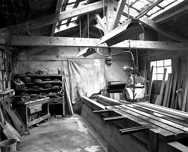 Débiteuse-moulureuse sud : vue d'ensemble. © Yves Sancey / Région Bourgogne-Franche-Comté, Inventaire du patrimoine - 1993