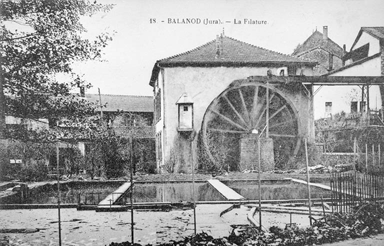 Balanod (Jura).- La Filature. © Jérôme  Mongreville (reproduction) / Région Bourgogne-Franche-Comté, Inventaire du patrimoine - 1993