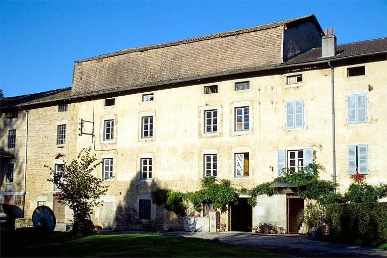 Partie centrale de la minoterie. © Laurent Poupard / Région Bourgogne-Franche-Comté, Inventaire du patrimoine - 1993