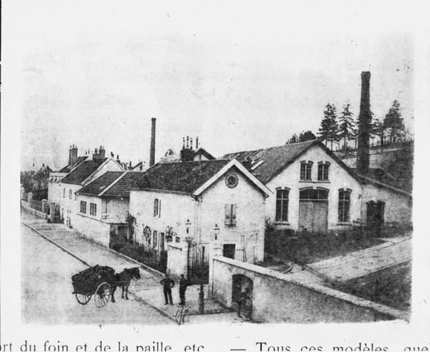 Vue d'ensemble depuis la rue. © Yves  Sancey (reproduction) / Région Bourgogne-Franche-Comté, Inventaire du patrimoine - 1993