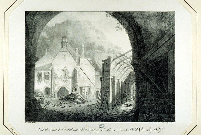  établissement thermal saline © Jérôme Mongreville / Région Bourgogne-Franche-Comté, Inventaire du patrimoine - 1994