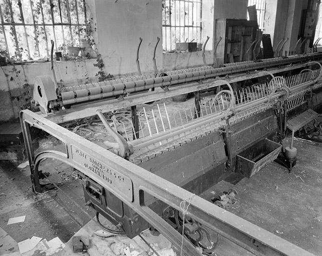 Extrémité du chariot du module de gauche. © Yves Sancey / Région Bourgogne-Franche-Comté, Inventaire du patrimoine - 1994