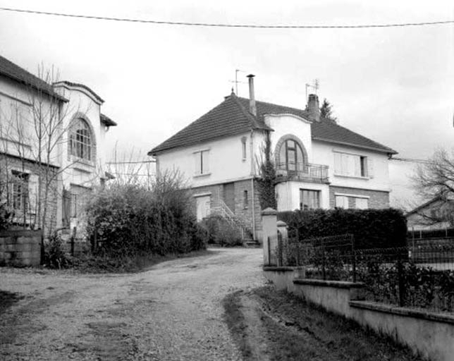Cité rue des Enversys : maisons (G, H). © Yves Sancey / Région Bourgogne-Franche-Comté, Inventaire du patrimoine - 1994