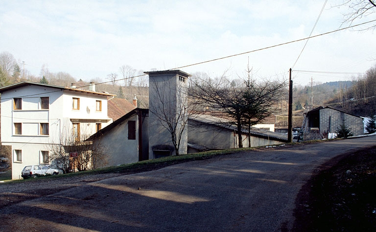 Logement patronal et magasin industriel. © Jérôme Mongreville / Région Bourgogne-Franche-Comté, Inventaire du patrimoine - 1996