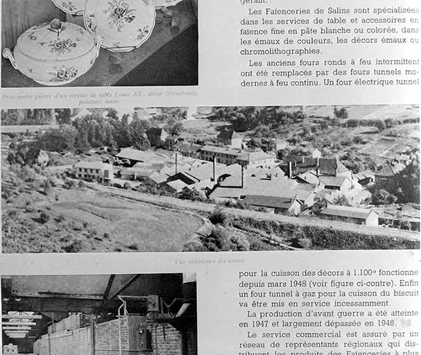 [Vue d'ensemble de la faïencerie depuis le nord]. © Jérôme Mongreville / Région Bourgogne-Franche-Comté, Inventaire du patrimoine - 1996