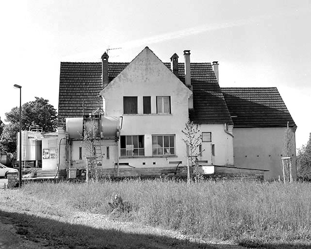 Façade nord. © Jérôme Mongreville / Région Bourgogne-Franche-Comté, Inventaire du patrimoine - 1996