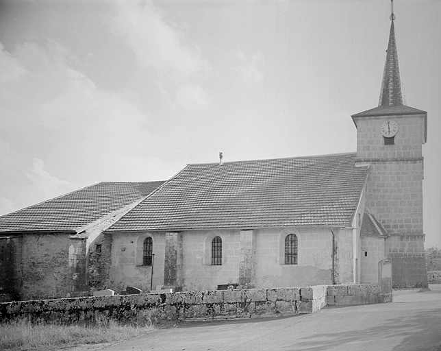 Face gauche. © Yves Sancey / Région Bourgogne-Franche-Comté, Inventaire du patrimoine - 1996